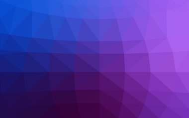 Pembe, mavi köşeli tasarım deseni, hangi üçgenler ve degrade origami tarzında oluşan ışık