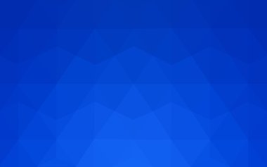 Üçgenler ve degrade origami tarzı oluşur mavi köşeli tasarım deseni.