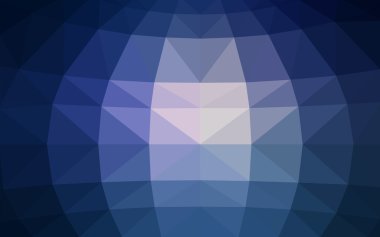 Üçgenler ve degrade origami tarzı oluşur koyu pembe, mavi köşeli tasarım deseni