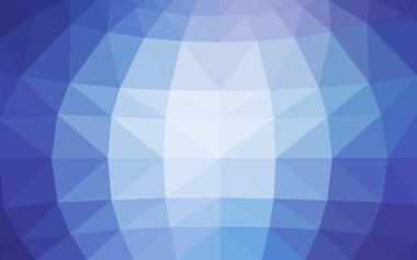 Pembe, mavi köşeli tasarım deseni, hangi üçgenler ve degrade origami tarzında oluşan ışık