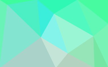 Üçgenler ve degrade origami tarzı oluşur yeşil köşeli tasarım deseni.