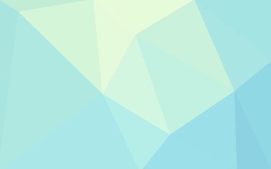 Üçgenler ve degrade origami tarzı oluşur mavi köşeli tasarım deseni.