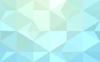 Üçgenler ve degrade origami tarzı oluşur mavi köşeli tasarım deseni.