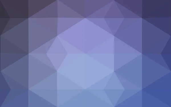 Purple polygonal design pattern, which consist of triangles and gradient in origami style. — Stock Vector