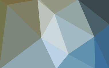 Üçgenler ve degrade origami tarzı oluşur çok renkli mavi, sarı, turuncu poligonal tasarım deseni.