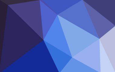 Üçgenler ve degrade origami tarzı oluşur çok renkli pembe, mavi köşeli tasarım deseni.