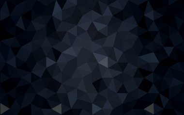 Üçgenler ve degrade origami tarzı oluşur koyu gri köşeli tasarım deseni.