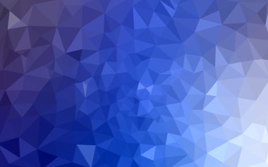 Üçgenler ve degrade origami tarzı oluşur çok renkli pembe, mavi köşeli tasarım deseni.