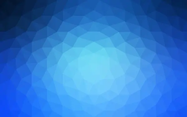 Μπλε πολυγωνικό design pattern, που αποτελείται από τρίγωνα και κλίση στο στυλ του origami. — Διανυσματικό Αρχείο