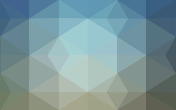 Modèle polygonal multicolore bleu, jaune, orange, qui se composent de triangles et de dégradés dans le style origami . — Image vectorielle