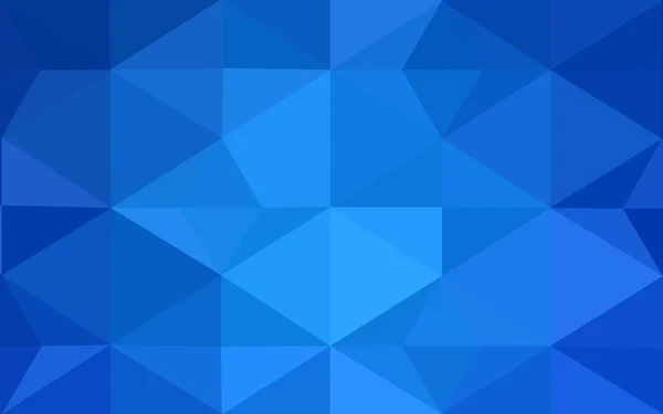 Голубой многоугольный рисунок, состоящий из треугольников и градиента в стиле оригами . — стоковый вектор