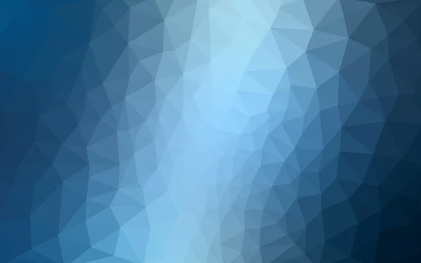 Patrón de diseño poligonal azul, que consisten en triángulos y gradiente en estilo origami . — Archivo Imágenes Vectoriales