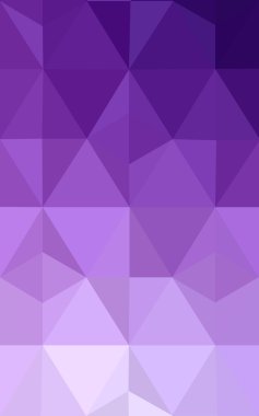 Üçgenler ve degrade origami tarzı oluşur çok renkli mor, pembe poligonal tasarım deseni.