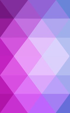 Üçgenler ve degrade origami tarzı oluşur çok renkli pembe, mavi köşeli tasarım deseni.