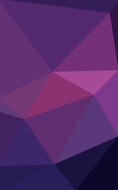 Üçgenler ve degrade origami tarzı oluşur çok renkli koyu mor, pembe poligonal tasarım deseni.