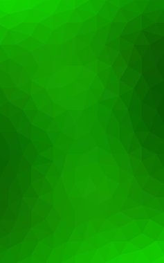 Üçgenler ve degrade origami tarzı oluşur yeşil köşeli tasarım deseni.