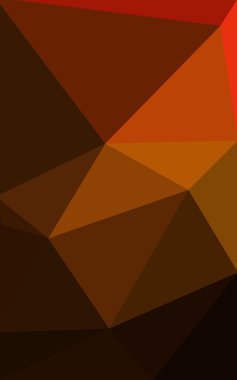 Üçgenler ve degrade origami tarzı oluşur koyu kırmızı köşeli tasarım deseni.