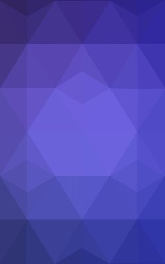 Üçgenler ve degrade origami tarzı oluşur mor kenarlı tasarım deseni.