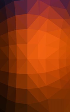 Üçgenler ve degrade origami tarzı oluşur koyu kırmızı köşeli tasarım deseni