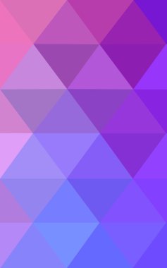 Üçgenler ve degrade origami tarzı oluşur çok renkli pembe, mavi köşeli tasarım deseni.
