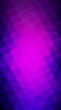 Tria oluşur koyu mor kenarlı tasarım illüstrasyon