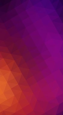 Üçgenler ve degrade origami tarzı oluşur çok renkli koyu pembe, sarı poligonal tasarım illüstrasyon.