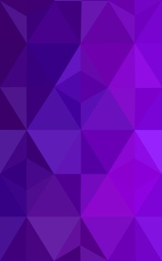 Üçgenler ve degrade origami tarzı oluşur çok renkli koyu mor, pembe poligonal tasarım deseni.