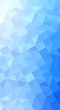 Mavi poligonal tasarlamak, hangi üçgen oluşur bir