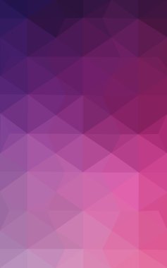 Üçgenler ve degrade origami tarzı oluşur çok renkli koyu mor, pembe poligonal tasarım deseni.