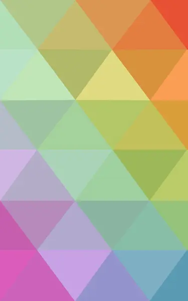 三角形と折り紙スタイルの勾配から成っている多色多角形デザイン パターン. — ストック写真