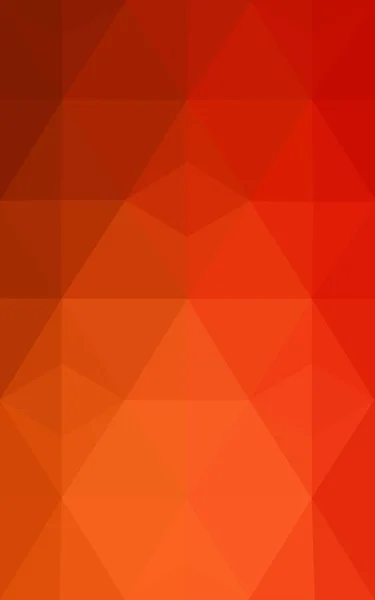 Modèle de conception polygonale rouge, qui se composent de triangles et de dégradé dans le style origami . — Photo