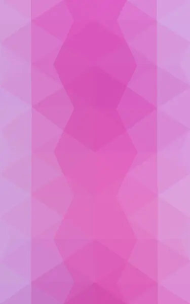 Pink polygonal design pattern, which consist of triangles and gradient in origami style. — Stock Photo, Image