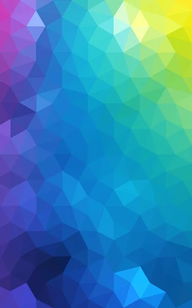 Patrón de diseño poligonal multicolor, que consiste en triángulos y gradiente en estilo origami . — Foto de Stock