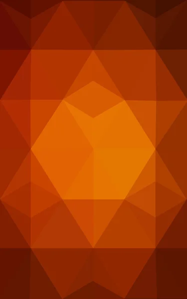 Multicolor ciemny czerwony, żółty, pomarańczowy projekt wielokątne wzór, który składa się z trójkątów i gradientu w stylu origami. — Zdjęcie stockowe