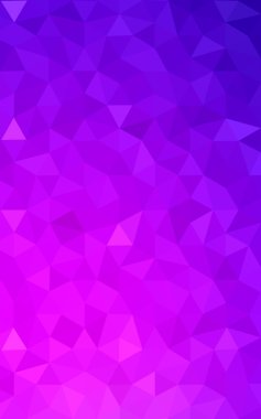 Üçgenler ve degrade origami tarzı oluşur çok renkli koyu mor, pembe poligonal tasarım deseni.