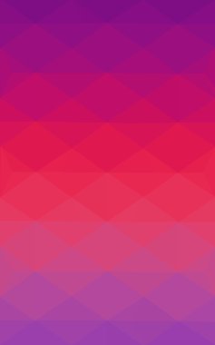 Üçgenler ve degrade origami tarzı oluşur çok renkli mor, pembe poligonal tasarım deseni.