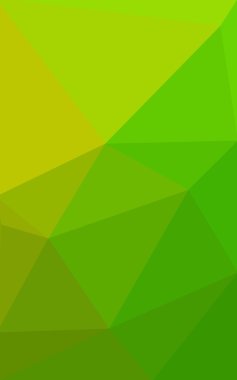 Üçgenler ve degrade origami tarzı oluşur yeşil köşeli tasarım deseni.