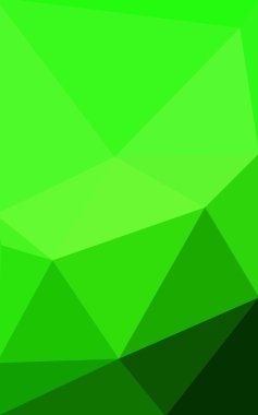 Üçgenler ve degrade origami tarzı oluşur yeşil köşeli tasarım deseni.