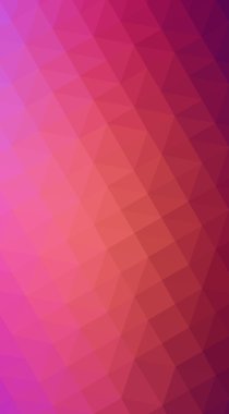 Con çok renkli pembe, sarı poligonal tasarım illüstrasyon