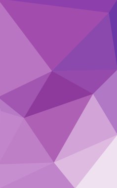 Üçgenler ve degrade origami tarzı oluşur mor kenarlı tasarım deseni.