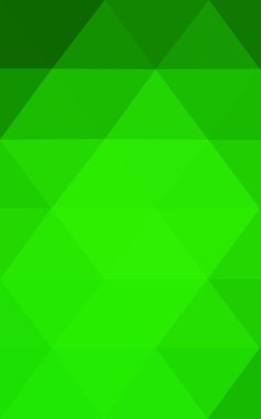 Üçgenler ve degrade origami tarzı oluşur yeşil köşeli tasarım deseni.