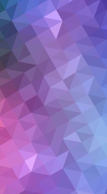 Çok renkli koyu pembe, mavi çokgen tasarım illüstrasyon, hangi 