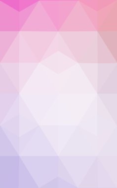 Üçgenler ve degrade origami tarzı oluşur çok renkli mor, pembe poligonal tasarım deseni.