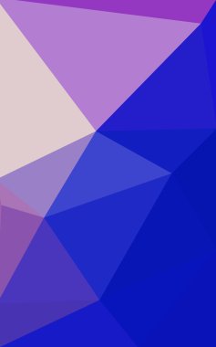 Üçgenler ve degrade origami tarzı oluşur çok renkli pembe, mavi köşeli tasarım deseni.