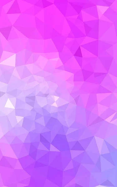 Multicolore violet, motif polygonal rose, qui se composent de triangles et de dégradé dans le style origami . — Photo