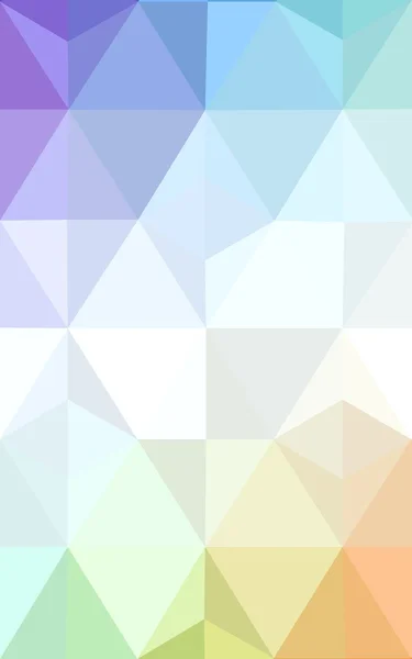 Multicolor polygonal design pattern, which consist of triangles and gradient in origami style. — Stock Photo, Image