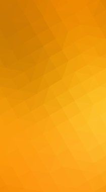 Üçgenler ve degrade origami tarzı oluşur turuncu poligonal tasarım illüstrasyon.