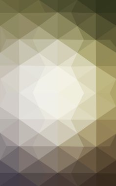 Üçgenler ve degrade origami tarzı oluşur çok renkli pembe, yeşil köşeli tasarım deseni.