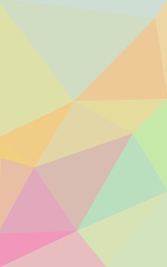 Üçgenler ve degrade origami tarzı oluşur çok renkli köşeli tasarım deseni.