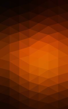 Üçgenler ve degrade origami tarzı oluşur koyu kırmızı köşeli tasarım deseni